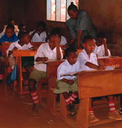 classroom of children and teacher