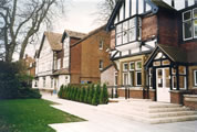 Exterior of St Clare's college building