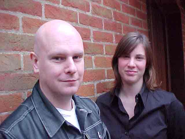 Phil Selway being interviewed by Rachael Liberman