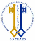 1953-2003 - 50 Years of Promoting International Education & Understanding