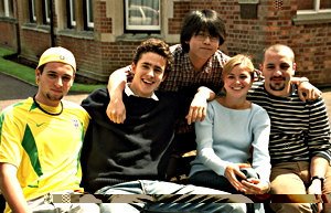 portrait of senior students