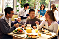 college dining room