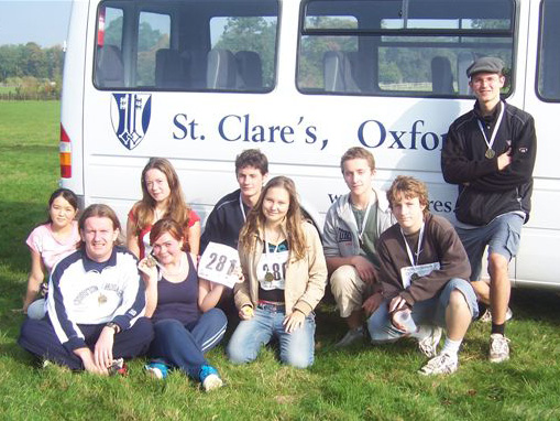 St. Clare's running club 2005