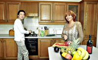 Kitchen at Hampden Manor