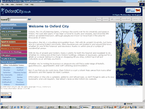 Visit Oxford City website