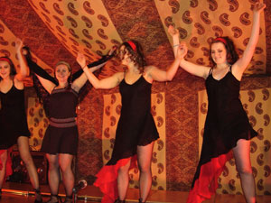 St. Clare's dance group at the Fairtrade Show