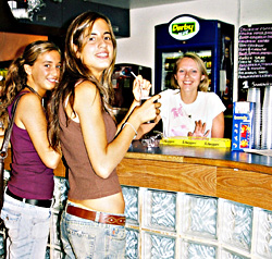 summer students in our Sugar House cafe