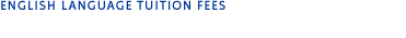 English Language tuition fees 2007