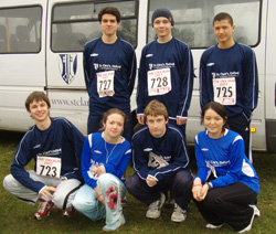 St. Clare's Oxford running club team