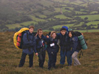 students in wales on a Duke of Edinburgh's Award expedition