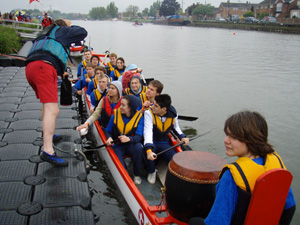 Dragon Boat Racing - Team St. Clare's 2007