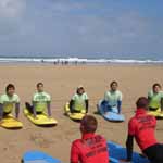 Surfing in Newquay