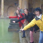 Fun at the Roman Baths, Bath