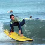 Surfing in Newquay