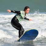 Surfing in Newquay