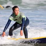 Surfing in Newquay