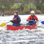 Canoeing in Wales