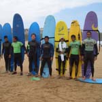 Surfing in Newquay