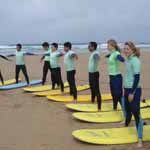 Surfing in Newquay