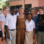 Student trip to Ghana