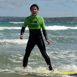 Surfing in Newquay