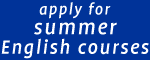 Apply now for a summer English course