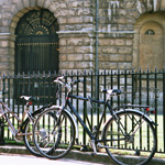 bicycles in Radcliffe Square