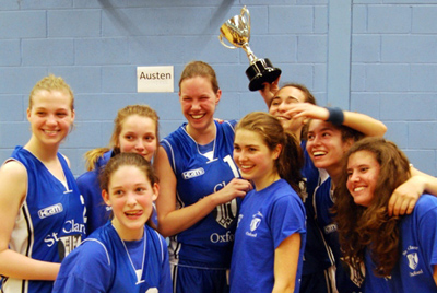 St. Clare's Oxfordshire Schools Final Basketball 2012