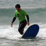 Surfing in Newquay