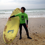 Surfing in Newquay