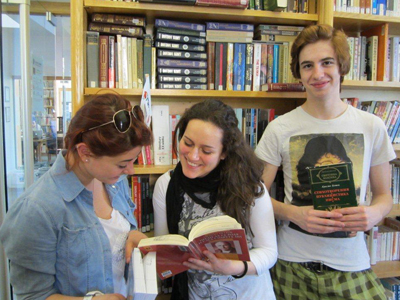 Bulgarian students at St. Clare's, Oxford