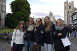 St. Clare's, Oxford students in Cambridge