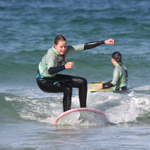 Surfing in Newquay