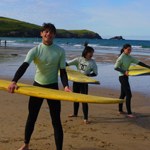 Surfing in Newquay