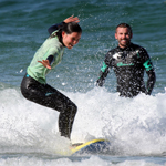 Surfing in Newquay