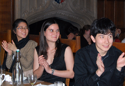 St. Clare's Oxford - formal hall welcome dinner at Pembroke College