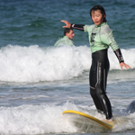 Surfing in Newquay