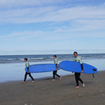 Surfing in Newquay