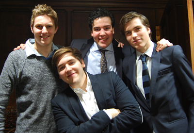 St. Clare's Oxford - formal hall welcome dinner at Pembroke College