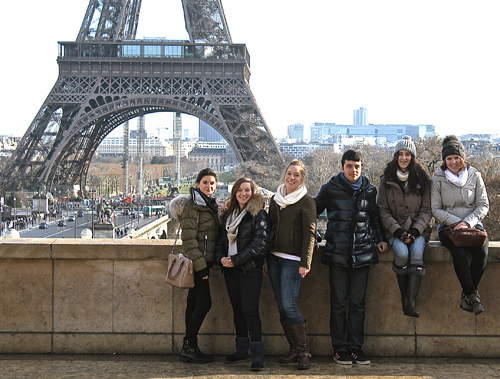 St. Clare's, Oxford - students in Paris