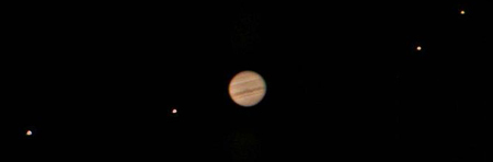 St. Clare's, Oxford - Jupiter's moons