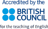 Accredited by the British Council for the teaching of English Language