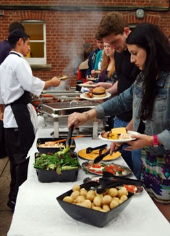 Summer BBQ at St. Clare's, Oxford