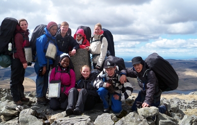 DOE Gold Award Students at St. Clare's, Oxford