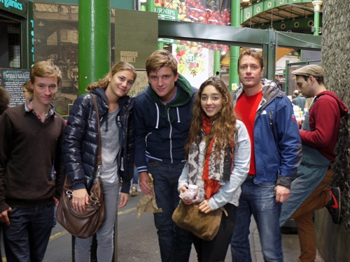 St. Clare's students visit Borough Market