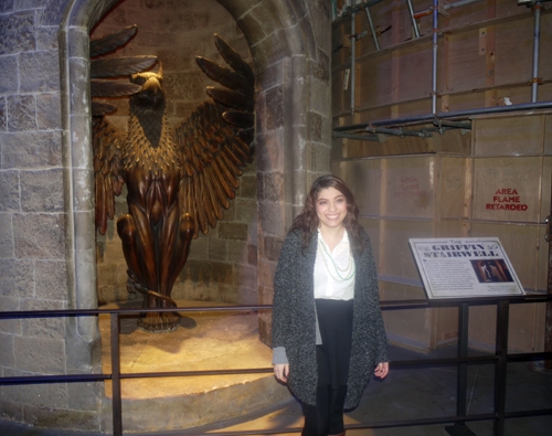 Enjoying the Harry Potter Studio Tour