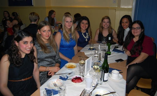 Traditional Thanksgiving dinner at St. Clare's, Oxford