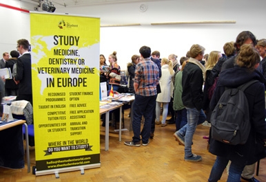 The Student World Fair at St. Clare's, Oxford