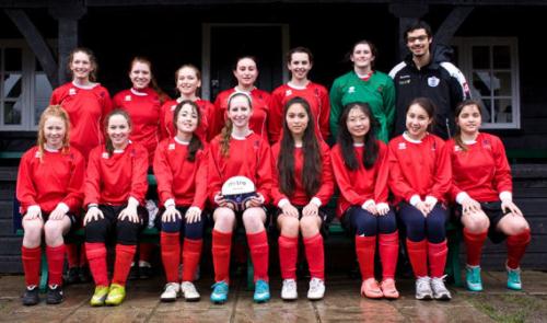 St. Clare's, Oxford - Girls Football Under 18s Team