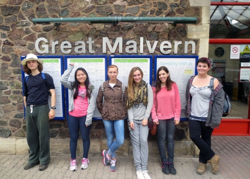 At Great Malvern Station